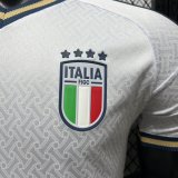 Italy Away Player 1:1 Quality Soccer Jersey   26-27（2026）