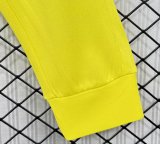 Retro  Villarreal  Home Long Sleeve  Fans 1:1 Quality Soccer Jersey   2008-2009