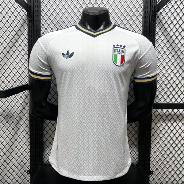 Italy Away Player 1:1 Quality Soccer Jersey   26-27（2026）