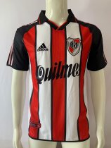 Retro River Plate  Away 1:1 Quality Soccer Jersey  2000-2001