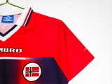 Retro Norway Home  1:1 Quality Soccer Jersey  1997-1998