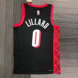Portland Trail Blazers  Anniversary Edition  Black  #0 LILLARO 1:1 NBA Jerseys 2026