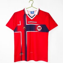 Retro Norway Home  1:1 Quality Soccer Jersey  1997-1998