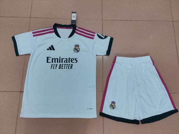 Real Madrid  Home With Pants Sets   Fans 1:1 Quality Soccer Jersey  26-27