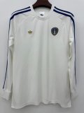 Retro Leeds United Long Sleeve  leisure T-shirt 1:1 Quality Soccer Jersey  25-26