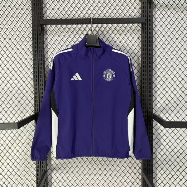 Manchester United Windbreaker  Purple 1:1 25-26