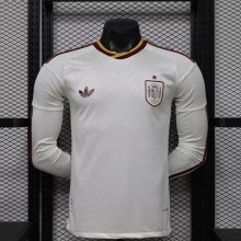 Spain Away Long Sleeve   Player 1:1 Quality Soccer Jersey 26-27 (2026)