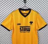 Retro Wolves Home Fans  1:1 Quality Soccer Jersey  1986-1988