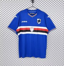 Retro Sampdoria Home Fans 1:1 Quality Soccer Jersey   2016-2017