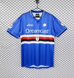 Retro Sampdoria Home Fans 1:1 Quality Soccer Jersey 2000-2001