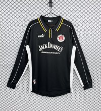 Retro St. Pauli  Away  Long Sleeve  Fans 1:1 Quality Soccer Jersey 1999-2000