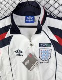 England  Windbreaker Retro  1:1 Quality Soccer Jersey 1998