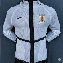Uruguay  Windbreaker White 1:1 Quality Soccer Jersey  26-27 （2026）