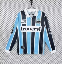 Retro Gremio Home  Long Sleeve Fans 1:1 Quality Soccer Jersey  1997