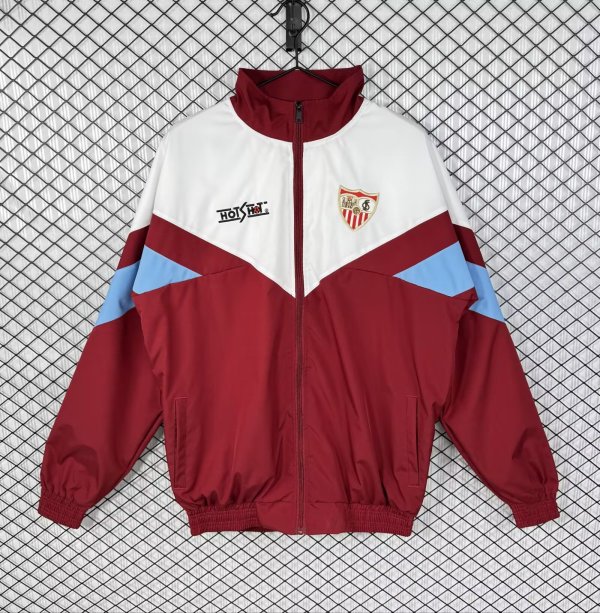 REtro Sevilla windbreaker 1:1 Quality Windbreaker Jersey 1993-1994