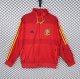 Retro spain Windbreaker Red   1:1 Quality Soccer Jersey 2010