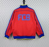 Retro Barcelona Windbreaker  red 1:1 Quality Soccer Jersey 2010-2011