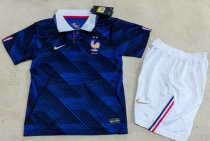 France Home  Kids 1:1 Quality Soccer Jersey   26-27 (2026)