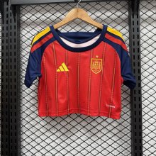 Spain Home Women Fans 1:1 Quality Soccer Jersey 26-27（2026）