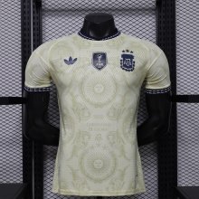 Argentina Special Edition Player Yellow   1:1 Quality Soccer Jersey 26-27（2026）