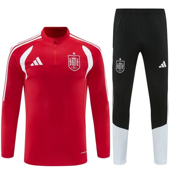 Spain Training Tracksuit Red (Kids And Man 10-2XL)  1:1  26-27