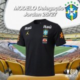 Brazil T-shirt  Fans Black 1:1 Quality Soccer Jersey  26-27 (2026)