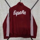 Spain Windbreaker  Green 1:1 Quality Soccer Jersey  25-26