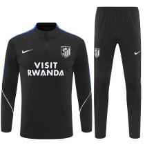 Atletico Madrid Training Tracksuit Black (Kids And Man 10-2XL)  1:1  26-27