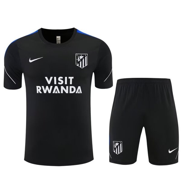 Atletico Madrid  Training  Fans Kits Black (Kids And Man 16-2XL) 1:1 Quality Soccer Jersey 26-27 (2026)