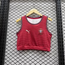Portugal  Women Vest Fans 1:1 Quality Soccer Jersey 26-27 (2026)