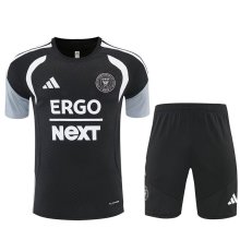 miami Training  Fans Kits Black (Kids And Man 16-2XL) 1:1 Quality Soccer Jersey 26-27