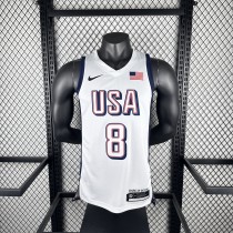 USA Los Angeles Clippers White  #8 LEONARD 1:1 Quality NBA  Season Jerseys  2024