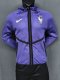 France Windbreaker  Purple 1:1 Quality Soccer Jersey  26-27