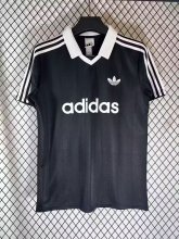 Adidas Clover Oasis  POLO  T-shirt  Black 1:1 Quality Soccer Jersey  25-26