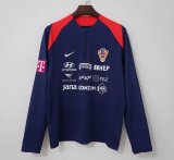Croatia Training Blue only shirt  1:1 Quality Training    26-27