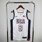 USA Los Angeles Clippers White  #8 LEONARD 1:1 Quality NBA  Season Jerseys  2024
