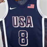 USA Los Angeles Clippers Blue #8 LEONARD 1:1 Quality NBA  Season Jerseys  2024
