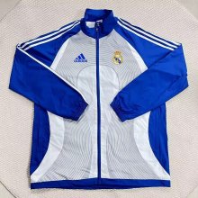 Real Madrid  Windbreaker Blue White 1:1 Quality Soccer Jersey 26-27