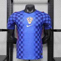 Croatia Away Player 1:1 Quality Soccer Jersey   26-27（2026）