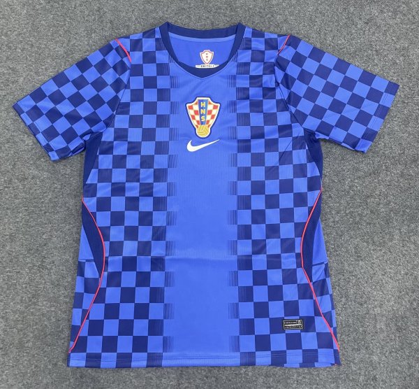 Croatia Away Fans 1:1 Quality Soccer Jersey   26-27（2026）