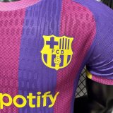 Barcelona Purple Gold Neon Special Edition Player  1:1 Quality Soccer Jersey 26-27