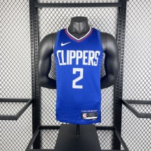 Los Angeles Clippers  Blue #2 LRONARD  1:1 Quality NBA  Season Jerseys 2023