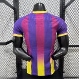 Barcelona Purple Gold Neon Special Edition Player  1:1 Quality Soccer Jersey 26-27