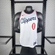Los Angeles Clippers  White #0 WESTBROOK  1:1 Quality NBA  Season Jerseys 2025