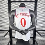 Los Angeles Clippers  White #0 WESTBROOK  1:1 Quality NBA  Season Jerseys 2025