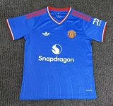 Manchester United  Special Edition Blue Fans 1:1 Quality Soccer Jersey 26-27