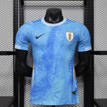 Uruguay X Blue flame ice pattern Special Edition player 1:1 Quality Soccer Jersey  26-27 (2026)