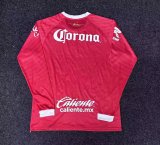 Toluca Home  Long sleeve Fans 1:1 Quality Soccer Jersey  26-27