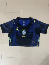 Brazil Away Women Fans 1:1 Quality Soccer Jersey  26-27 (2026)