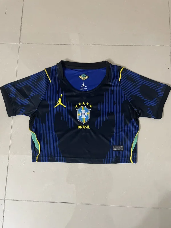 Brazil Away Women Fans 1:1 Quality Soccer Jersey  26-27 (2026)